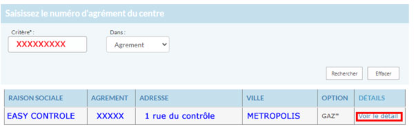 UTAC: recherche CT étape 2