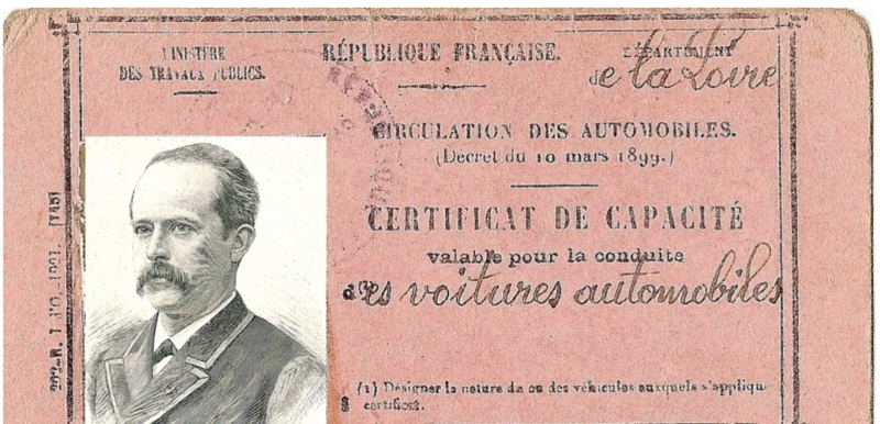 le certificat de capacité automobile était à la fois un titre de circulation et un permis de conduire