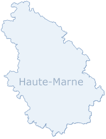 departement 52 carte