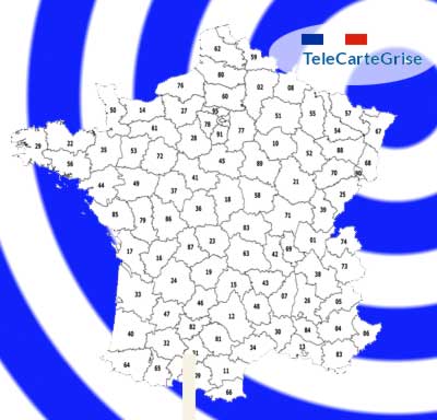 carte de france des départements