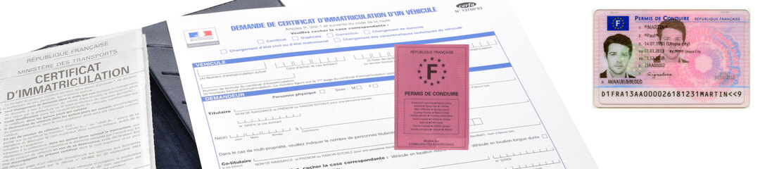 demande de carte grise sans le permis correspondant à la catégorie du véhicule