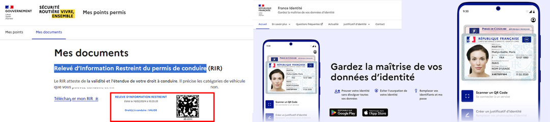 application France Identité