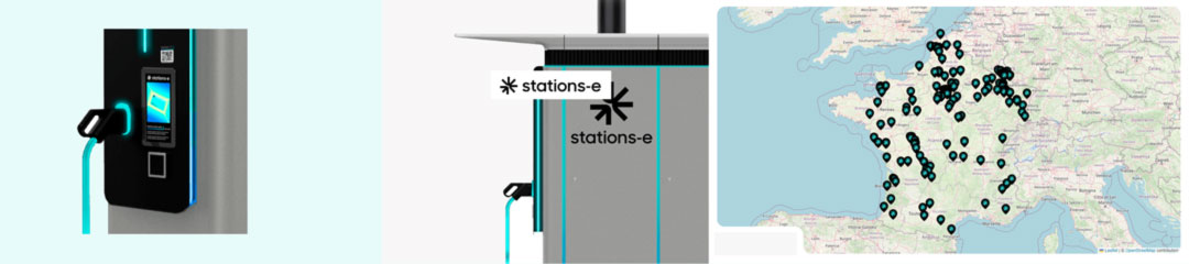 station-e, un réseau de plus de 205 stations de recharge dans toute la France