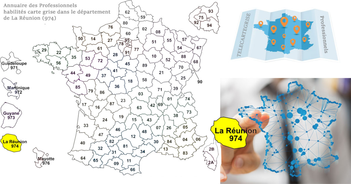 annuaire TeleCarteGrise des professionnels habilités pour immatriculer les véhicules