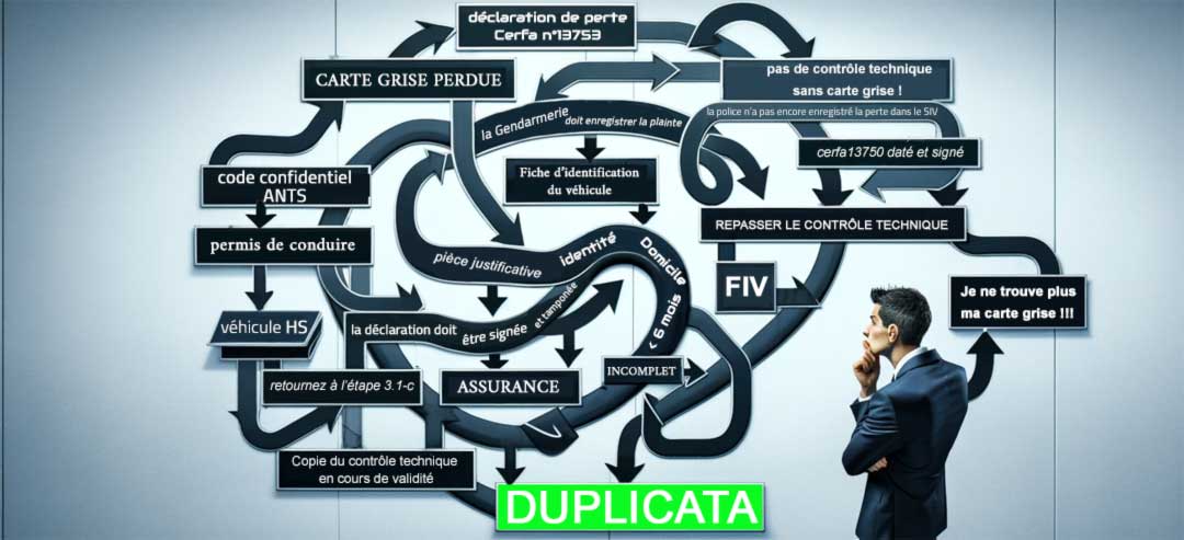 complexité de la demande de duplicata